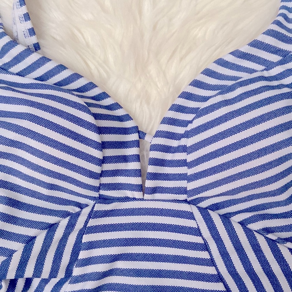 Blue stripe One piece - Picture 2 of 7